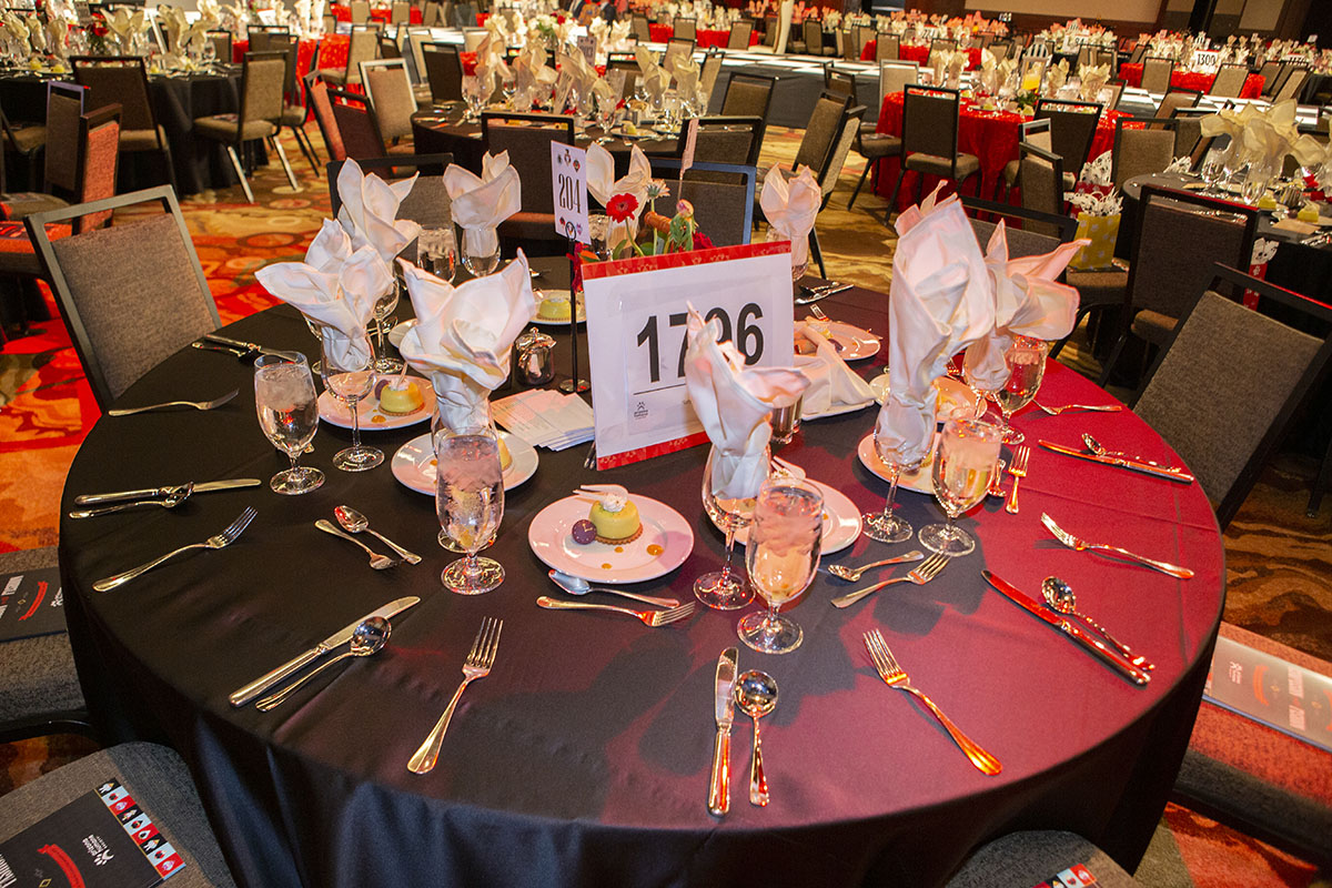 Full table setting - compassion with fashion