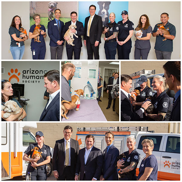 Governor Ducey visit collage