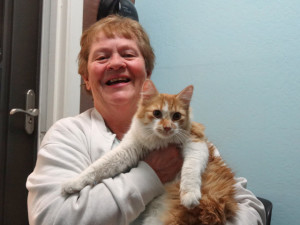 Prickly Pete and new mom, Jean Mann